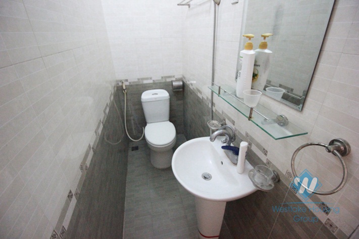 Newly renovated house with 05 bedrooms for rent in Xuan Dieu Street, Tay Ho, Hanoi.